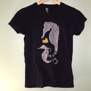 The Shins band tee seahorses American Apparel